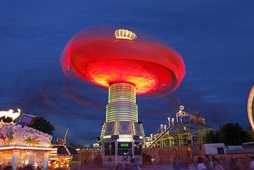 Kiliani-Volksfest festival, Wuerzburg, Lower Franconia, Franconia, Bavaria, Germany, Europe, PublicGround