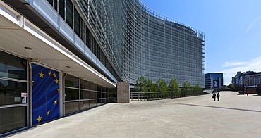 European Commission, the Berlaymont building, Brussels, Belgium, Europe