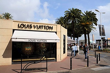 Louis Vuitton store in Cannes, France, Europe