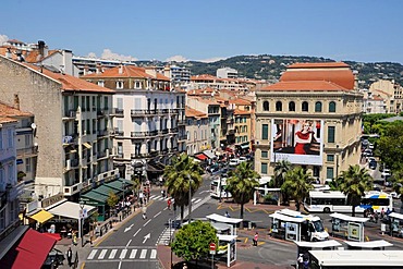 The old town of Cannes, Cote d'Azur, France, Europe