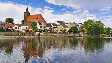 Nikolai Church in Fuerstenberg Oder, a district of Eisenhuettenstadt, Brandenburg, Germany, Europe