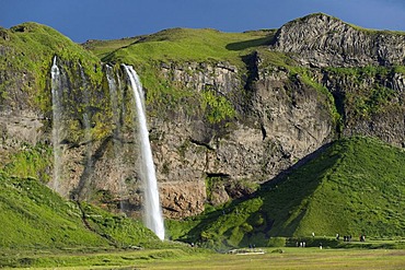 Seljalandsfoss waterfall, southern Iceland, Europe