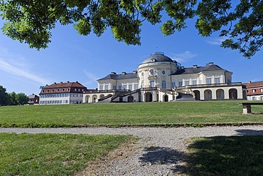 Schloss Solitude or Castle Solitude, Stuttgart-West, Stuttgart, Swabia, Baden-Wuerttemberg, Germany, Europe