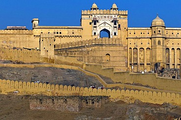 Amber Fort, Jaipur, Rajasthan, India, Asia