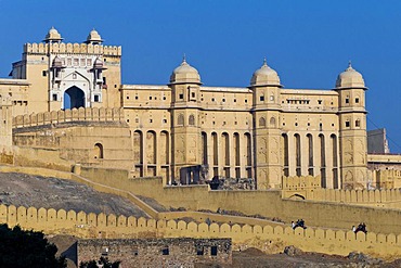 Amber Fort, Jaipur, Rajasthan, India, Asia