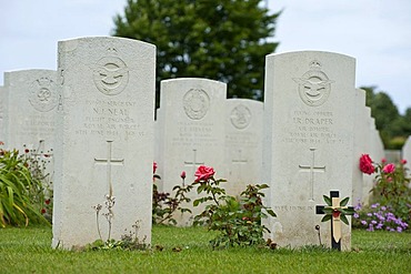 British military cemetery, Bayeux, D-Day, Normandy, France, Europe