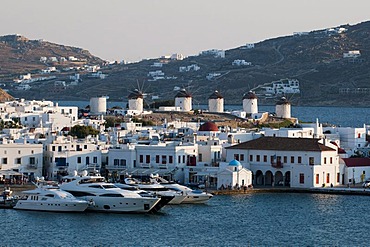 Mykonos Town or Chora, Mykonos, Cyclades, Greece, Europe