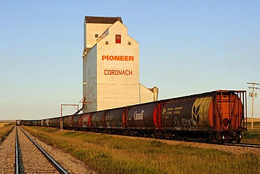 Granary, grain elevator, Saskatchewan, Canada