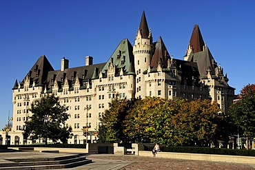 The Hotel Chateau Laurier in downtown Ottawa, Ontario, Canada, North America