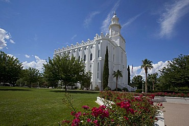 St. George Utah Temple, St. George, Utah, USA, North America