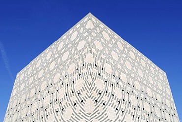 Stars of David, facade of the New Synagogue, Bochum, Ruhrgebiet area, North Rhine-Westphalia, Germany, Europe