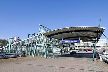 Subway station, Ruhr-Universitaet university, Bochum, Ruhrgebiet area, North Rhine-Westphalia, Germany, Europe