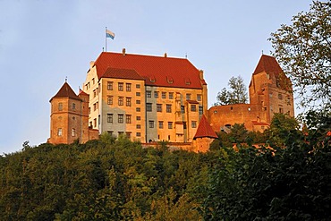 Exterior view, Burg Trausnitz Castle, Landshut, Lower Bavaria, Bavaria, Germany, Europe