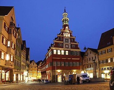 Old Town Hall, Town Hall Square, Esslingen am Neckar, Baden-Wuerttemberg, Germany, Europe