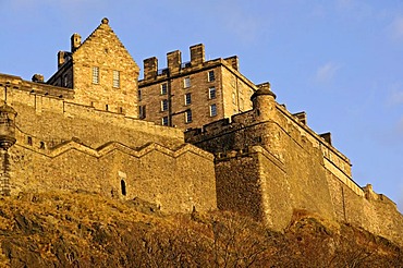 Edinburgh Castle, Midlothian, Scotland, United Kingdom, Europe