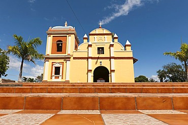 Church in San Jorge on Lago de Nicaragua, Nicaragua, Central America