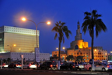 Tower of the Qatar Islamic Cultural Center FANAR, Doha, Qatar, Middle East