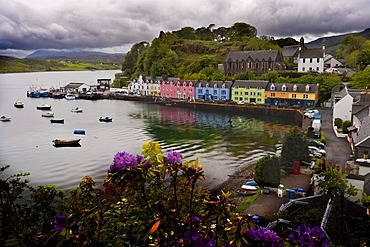 Promenade in Portree, Isle of Skye, Scotland, United Kingdom, Europe, PublicGround