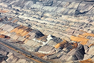 Tagebau Hambach open pit mine, North Rhine-Westphalia, Germany, Europe