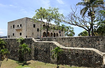 Alcazar de Colon palace on the Plaza de Hispanidad, Santo Domingo, Dominican Republic, Caribbean