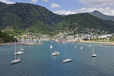 Port of Picton, Queen Charlotte Sound, South Island, New Zealand