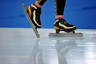 Detail, Essent ISU World Speedskating Championships 2011, Inzell Skating Stadium, Upper Bavaria, Germany, Europe