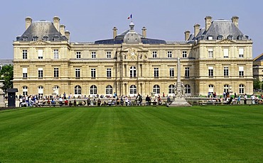 Luxembourg Palace, Luxembourg Garden, Paris, France, Europe