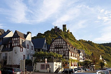 Burg Metternich castle ruins, Beilstein, Rhineland-Palatinate, Germany, Europe