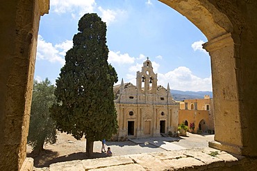 Moni Arkadi Monastery, Crete, Greece, Europe