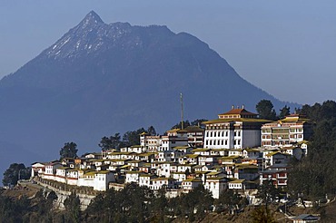 Galden Namgey Lhatse Monastery, the largest Buddhist monastery in India, Tawang, Arunachal Pradesh, India, Asia