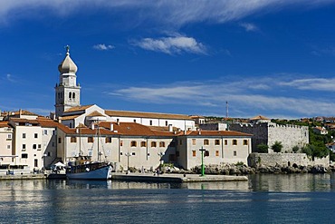 Town of Krk, Krk island, Kvarner Gulf, Croatia, Europe