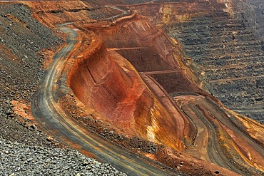 Super Pit gold mine, Kalgoorlie, Western Australia, Australia