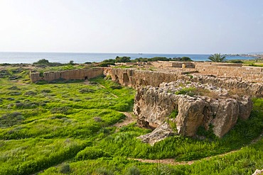 Royal tombs of Paphos, UNESCO World Heritage Site, Cyprus