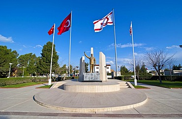 Monument for Mustafa Kemal Atatuerk, Turkish part of Cyprus