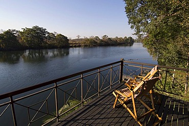 Lunga River Lodge, Kafue National Park, Zambia, Africa