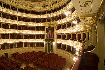 Teatro Regio theatre, Parma, Emilia-Romagna, Italy, Europe