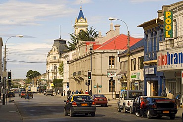 Street scenery, Punta Arenas, Chile, South America