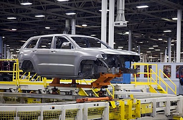 Chrysler's Jefferson North Assembly Plant, Detroit, Michigan, USA