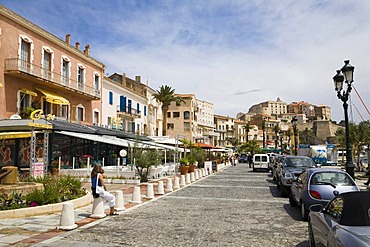 Calvi harbour, Corsica, France, Europe