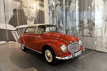 Auto Union 1000 S Coupe, 60 model built in 1961, museum mobile, Erlebniswelt Audi, Audi, Ingolstadt, Bavaria, Germany, Europe