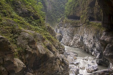 Taroko Gorge National Park near Hualien, Taiwan, China, Asia