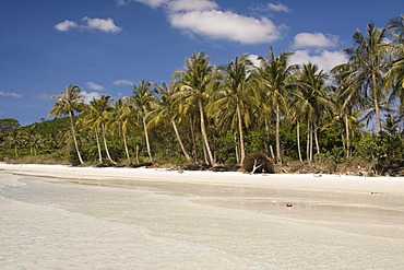 Tropical beach on the island of Phu Quoc, Vietnam, Asia