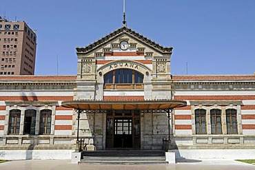 Old customs office, culture office, architect Gustave Eiffel, Arica, Norte Grande, northern Chile, Chile, South America