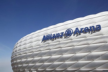 Allianz Arena football stadium, Munich, Bavaria, Germany, Europe