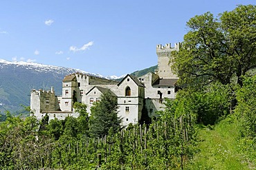 Churburg castle, Schluderns, Vinschgau, Val Venosta, South Tyrol, Italy, Europe