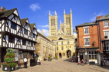 Lincoln Cathedral, Lincoln, Lincolnshire, England, United Kingdom, Europe