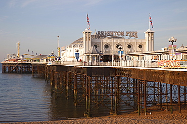 Brighton Pier, Brighton, Sussex, England, United Kingdom, Europe