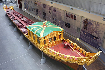 Prince Frederick's Barge dated 1732, National Maritime Museum, Greenwich, London, England, United Kingdom, Europe