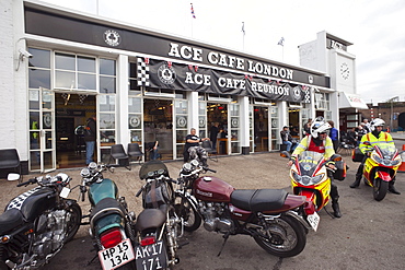 Reunion Day at the Ace Cafe, London, England, United Kingdom, Europe