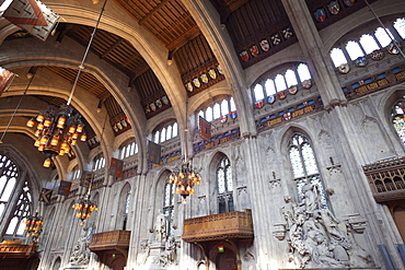 The Great Hall, Guildhall, City of London, London, England, United Kingdom, Europe